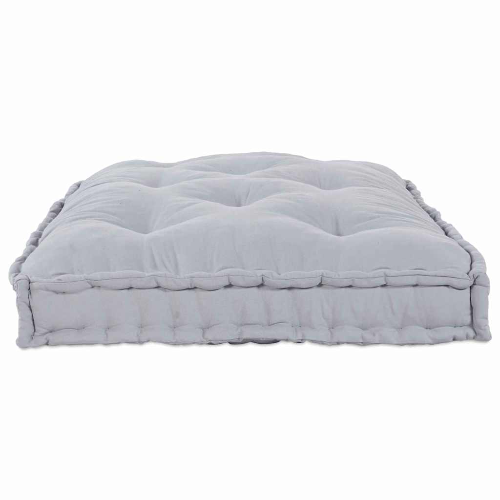 Pallet Sofa Kissen Grau Stoff