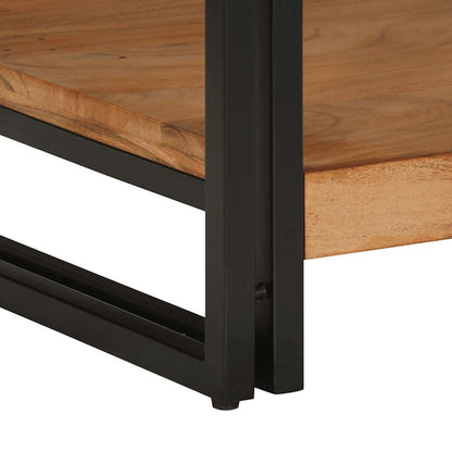 Couchtisch 70x50x38 cm Massivholz Akazie