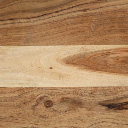 Couchtisch Braun 40 x 40 x 38 cm Massivholz Akazie