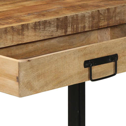 Konsolentisch Braun 120 x 33 x 75 cm massives Mangoholz