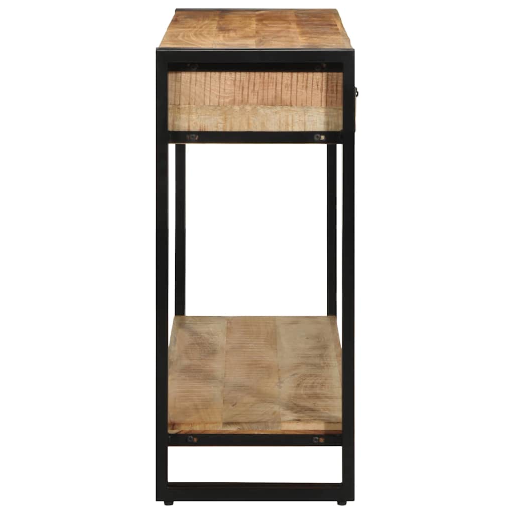 Konsolentisch Braun 120 x 33 x 75 cm massives Mangoholz