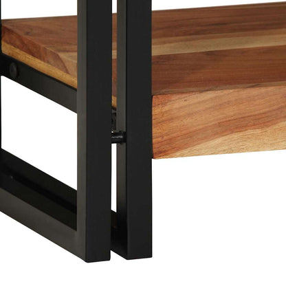 Konsolentisch Braun 120 x 33 x 75 cm Akazie Massivholz