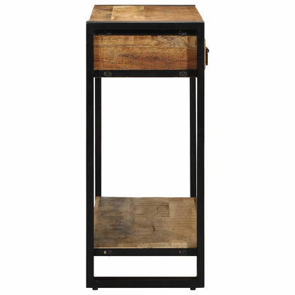 Konsolentisch Braun 90 x 33 x 75 cm massives Mangoholz