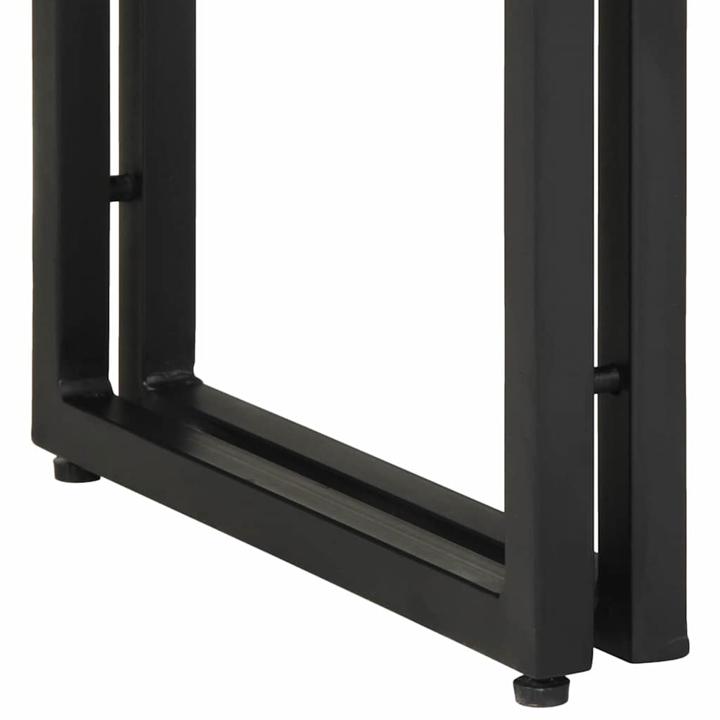 Konsolentisch Mehrfarbig 120 x 33 x 75 cm recyceltes Massivholz