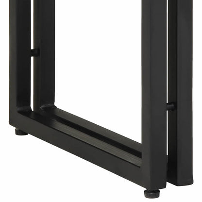 Konsolentisch Mehrfarbig 120 x 33 x 75 cm recyceltes Massivholz