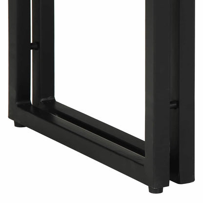 Konsolentisch Mehrfarbig 90 x 33 x 75 cm Massives Altholz
