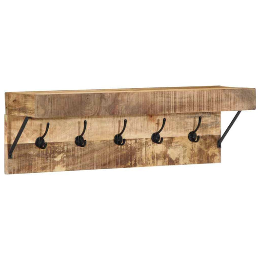 Garderobenständer Braun 73 x 19 x 23 cm Massivholz Mango