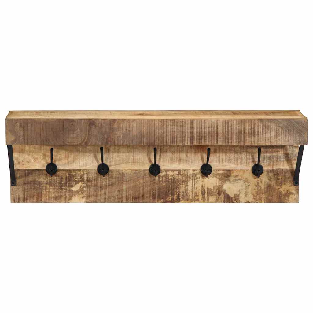 Garderobenständer Braun 73 x 19 x 23 cm Massivholz Mango