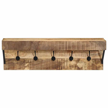 Garderobenständer Braun 73 x 19 x 23 cm Massivholz Mango
