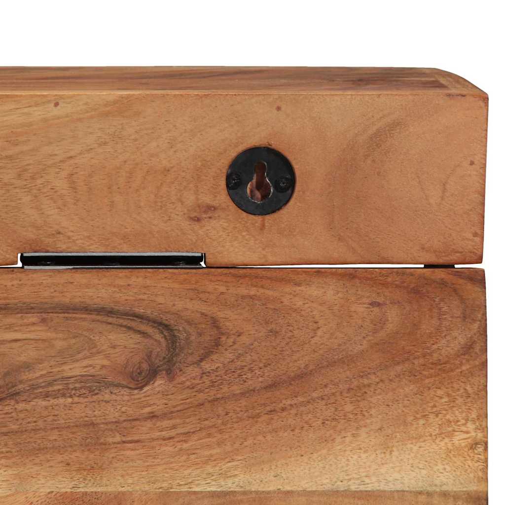 Garderobenständer Braun 73 x 19 x 23 cm Massivholz Akazie