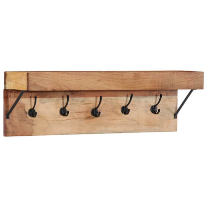 Garderobenständer Braun 73 x 19 x 23 cm Massivholz Akazie