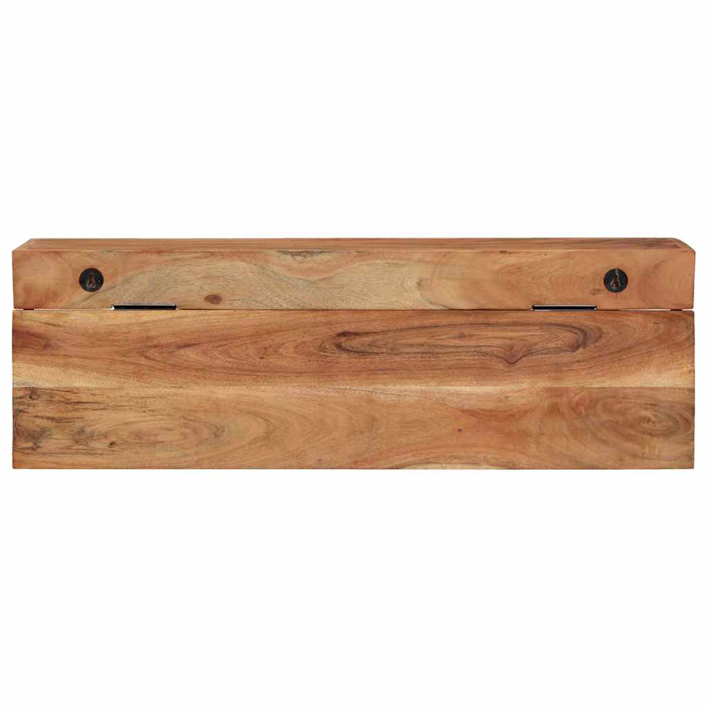 Garderobenständer Braun 73 x 19 x 23 cm Massivholz Akazie