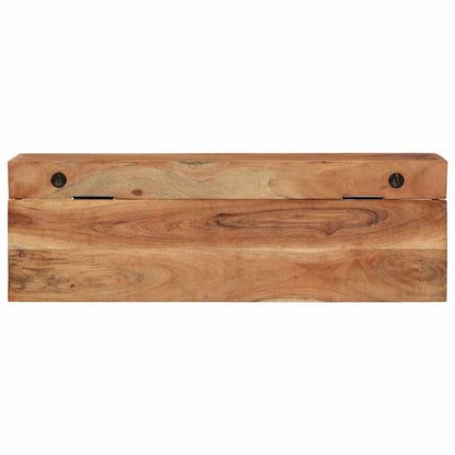 Garderobenständer Braun 73 x 19 x 23 cm Massivholz Akazie