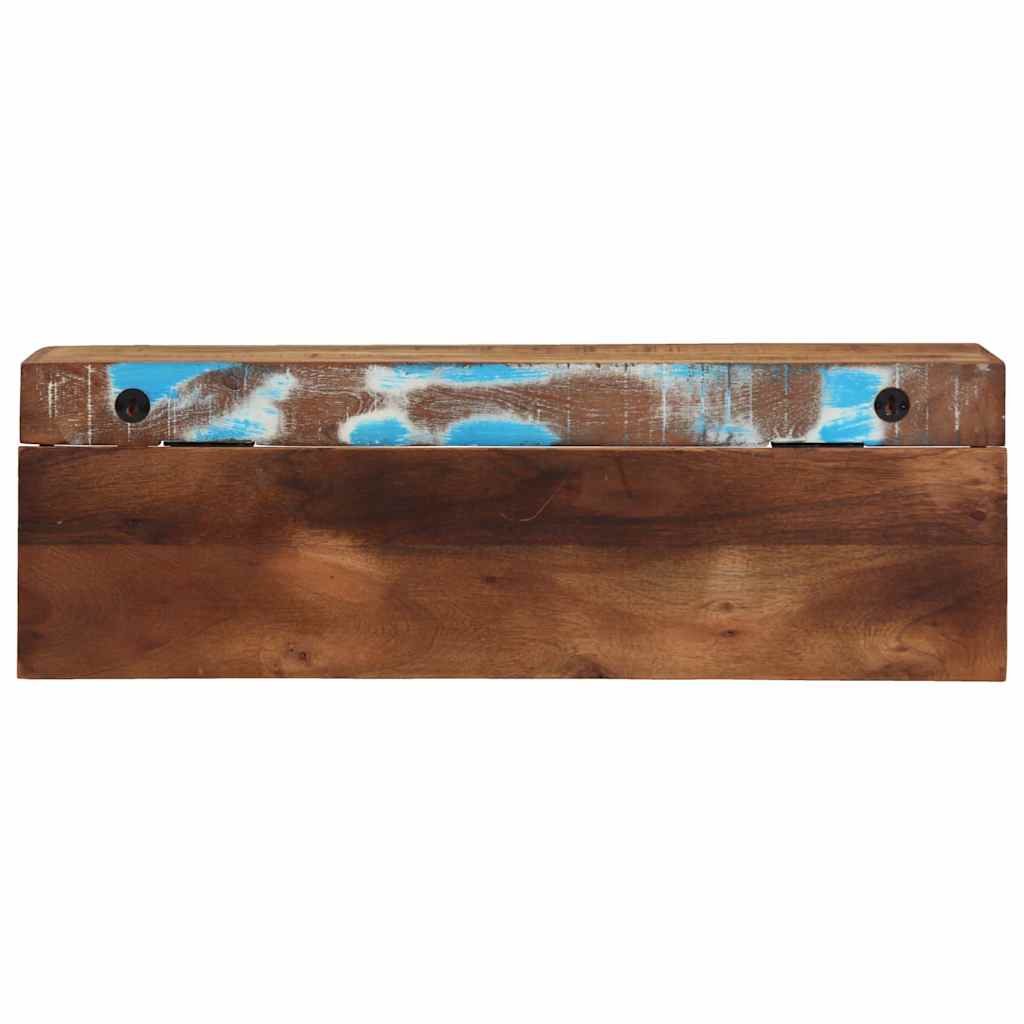 Garderobenständer Braun 73 x 19 x 23 cm Massivholz Altholz
