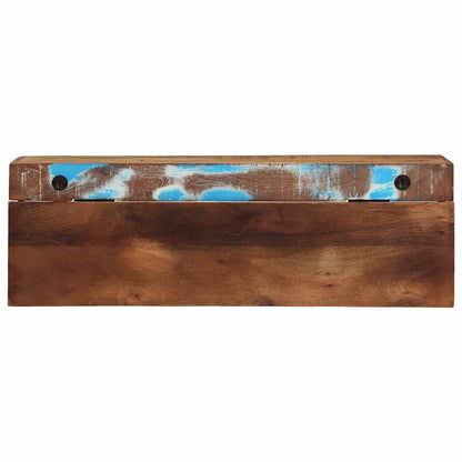Garderobenständer Braun 73 x 19 x 23 cm Massivholz Altholz