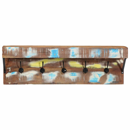 Garderobenständer Braun 73 x 19 x 23 cm Massivholz Altholz