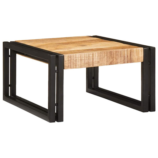 Badezimmer Regal 40 x 50 x 23 cm Massivholz Mango und Eisen