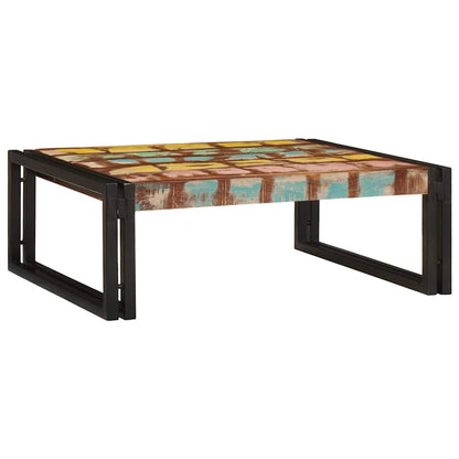 Badezimmer Regal 65 x 50 x 23 cm Massivholz Mango und Eisen
