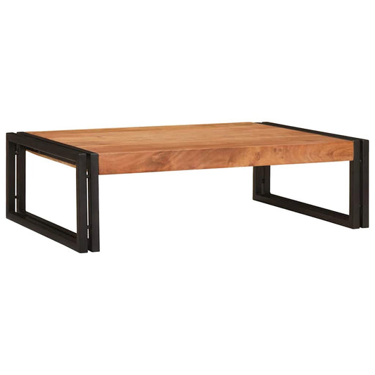Badezimmer Regal 80 x 50 x 23 cm Massivholz Mango und Eisen