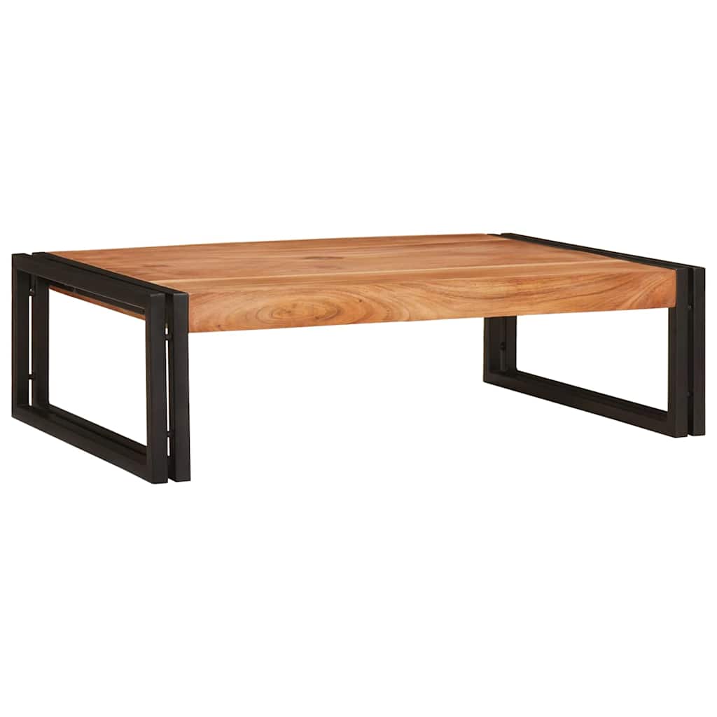 Badezimmer Regal 80 x 50 x 23 cm Massivholz Mango und Eisen