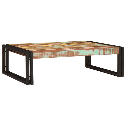 Badezimmer Regal 80 x 50 x 23 cm Massivholz Mango und Eisen