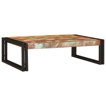 Badezimmer Regal 80 x 50 x 23 cm Massivholz Mango und Eisen
