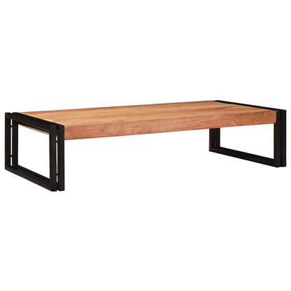 Badezimmer Regal 100 x 50 x 23 cm Massivholz Mango und Eisen