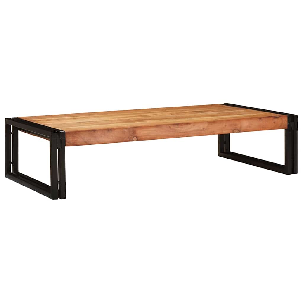 Badezimmer Regal 100 x 50 x 23 cm Massivholz Mango und Eisen