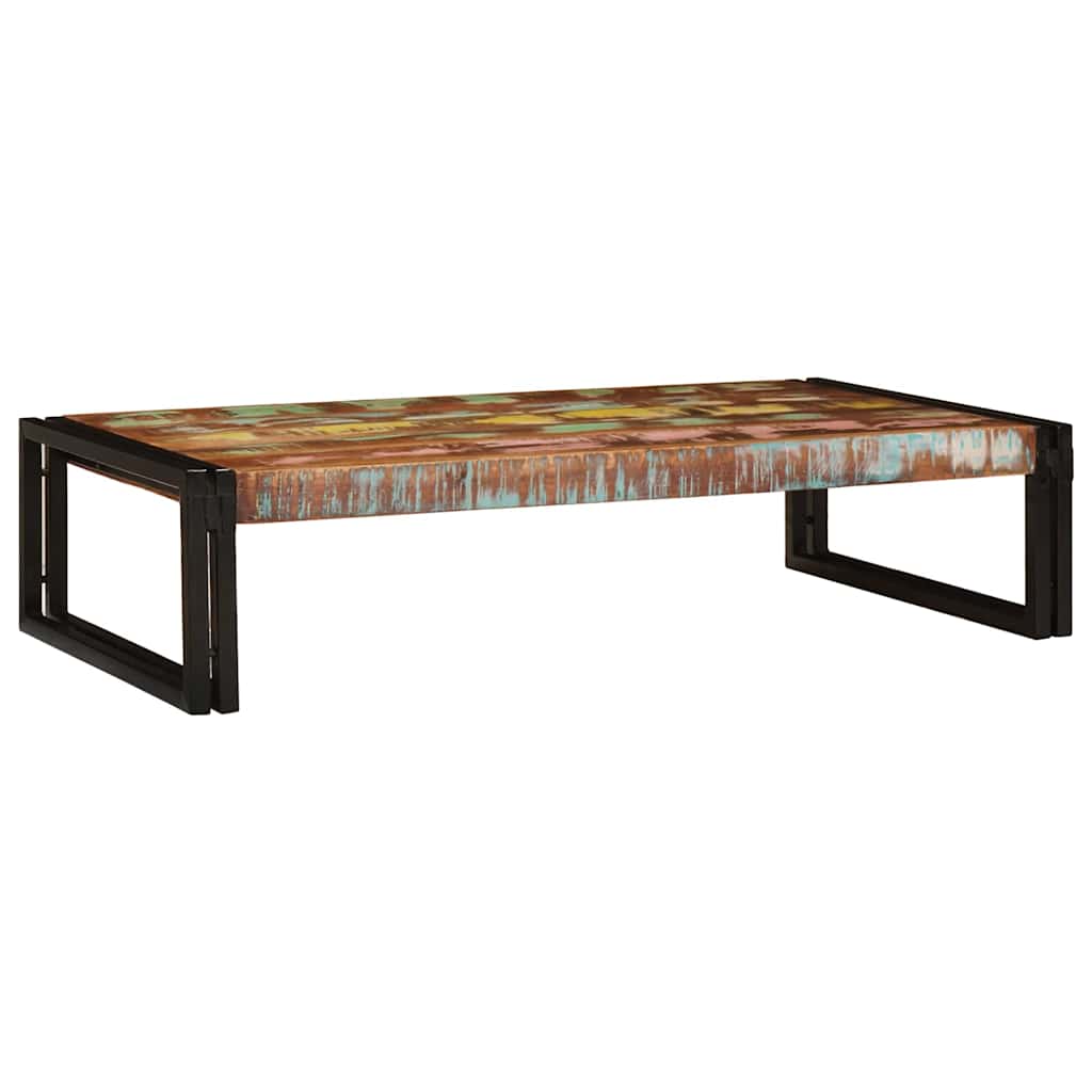 Badezimmer Regal 100 x 50 x 23 cm Massiv Mango Holz und Eisen