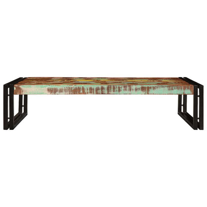 Badezimmer Regal 100 x 50 x 23 cm Massiv Mango Holz und Eisen