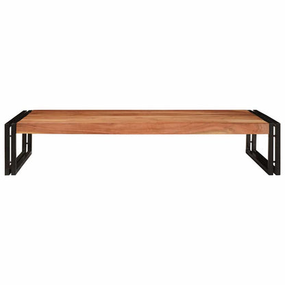 Badezimmer Regal 120 x 50 x 23 cm Massivholz Mango und Eisen