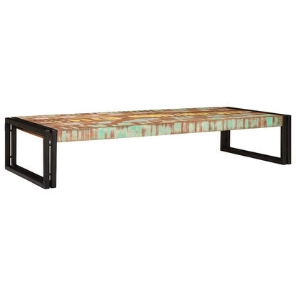 Badezimmer Regal 120 x 50 x 23 cm Massivholz Mango und Eisen