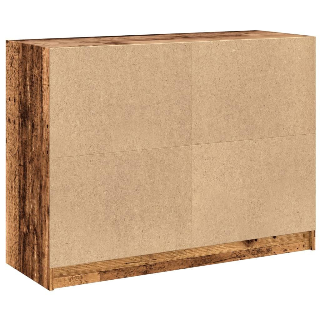 Skænk gammelt trælook 102x37x75,5 cm træmateriale