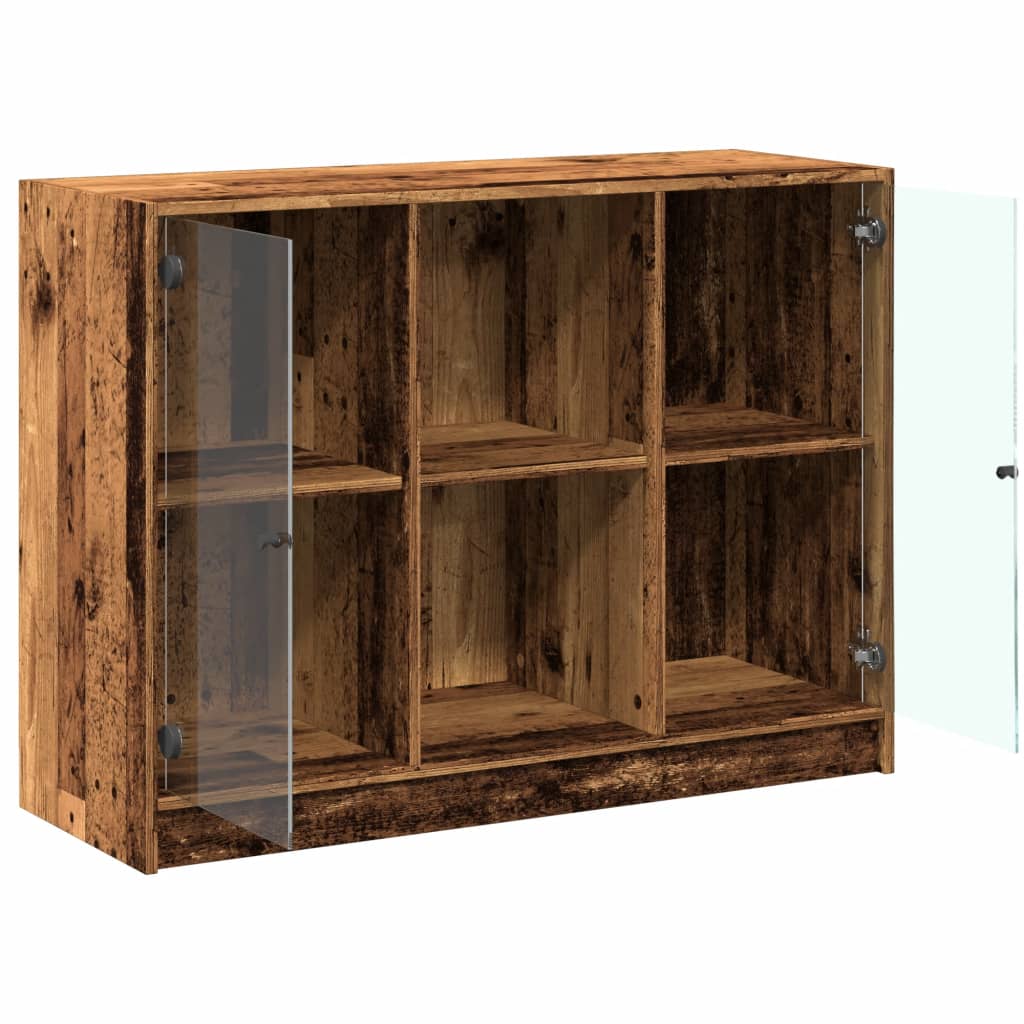 Skænk gammelt trælook 102x37x75,5 cm træmateriale