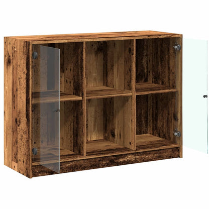 Skænk gammelt trælook 102x37x75,5 cm træmateriale