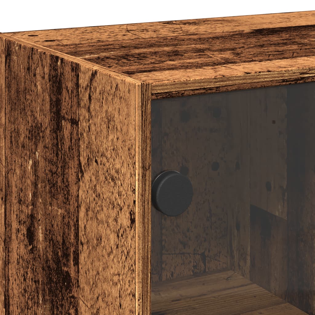 Skænk gammelt trælook 102x37x75,5 cm træmateriale