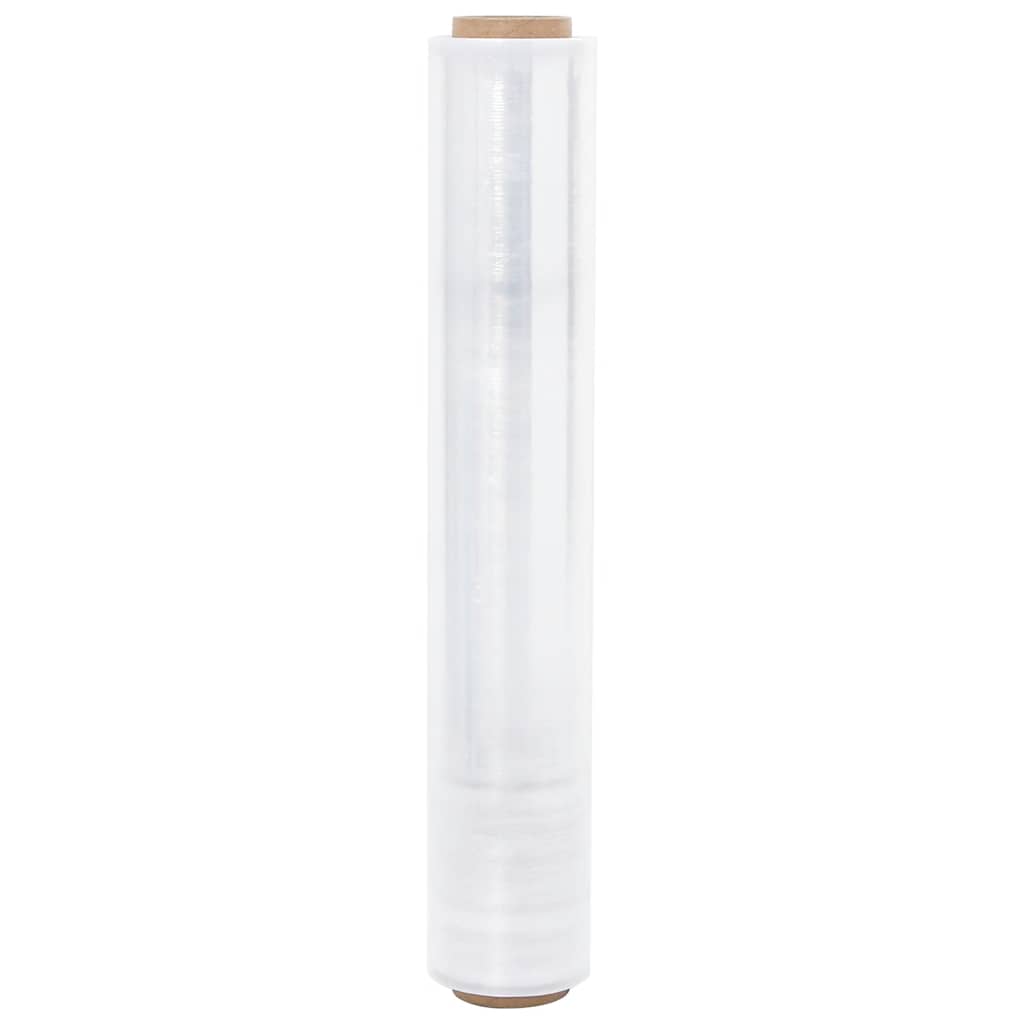 Stretchfolie 2 Stk. Transparent 17 μm 50 cm x 150 m