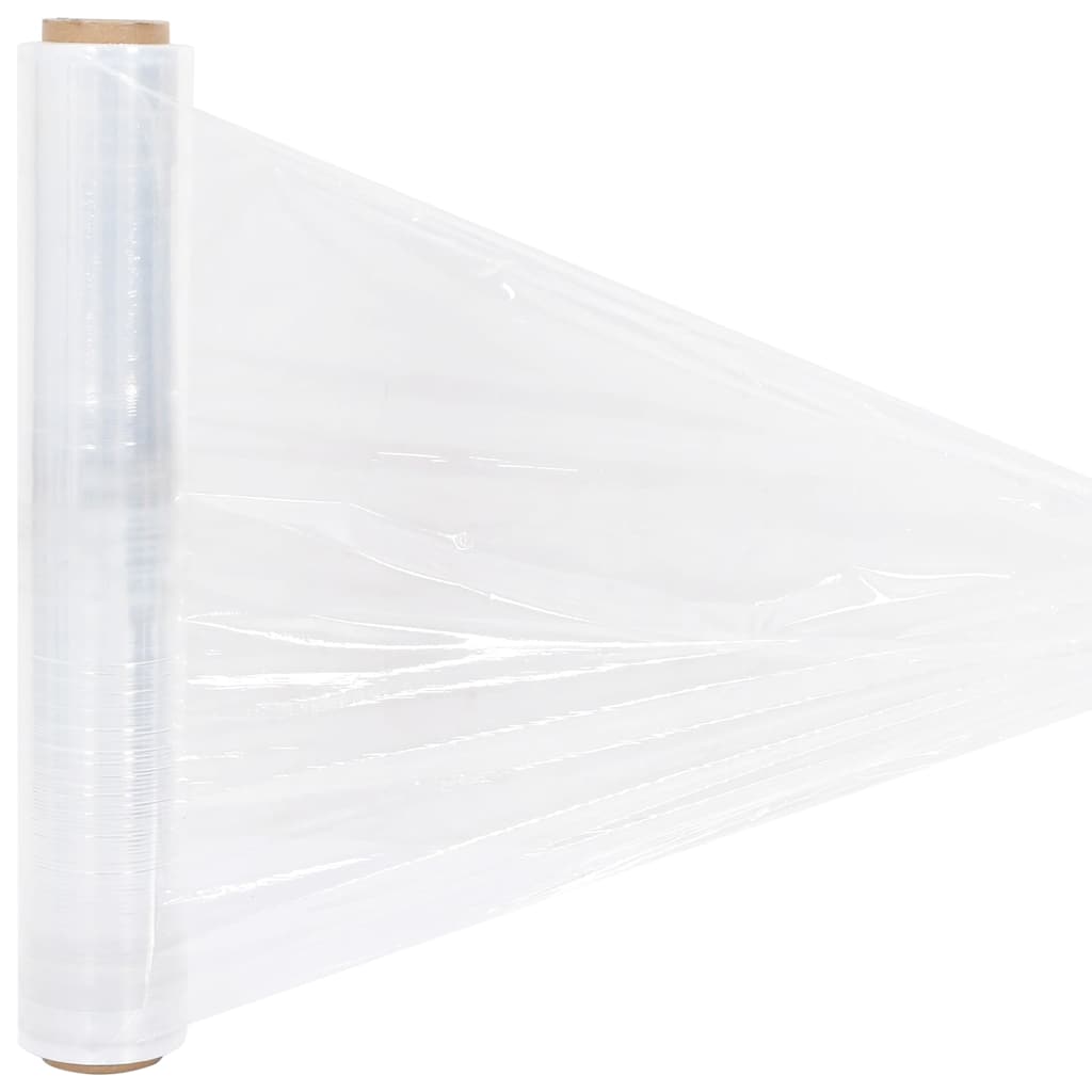 Stretchfolie 2 Stk. Transparent 17 μm 50 cm x 150 m