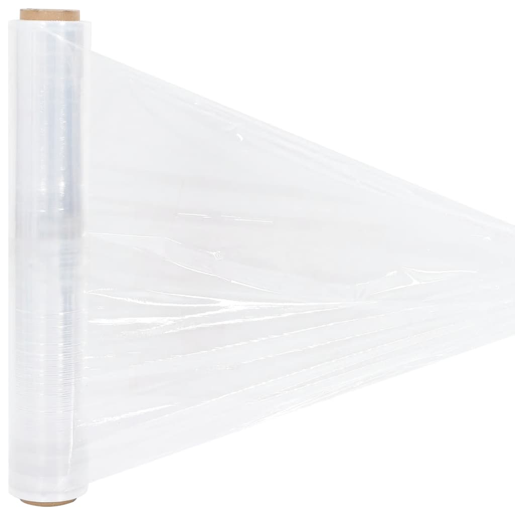 Stretchfolie 2 Stk. Transparent 30 μm 50 cm x 300 m
