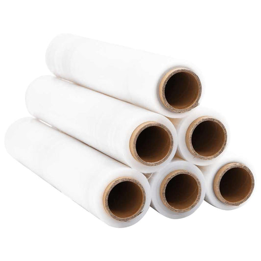 Stretchfolie 6 Stk. Transparent 30 μm 50 cm x 300 m