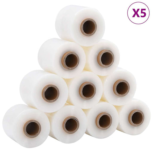 Stretchfolien 50 Stk. Transparent 23 μm 10 cm x 150 m