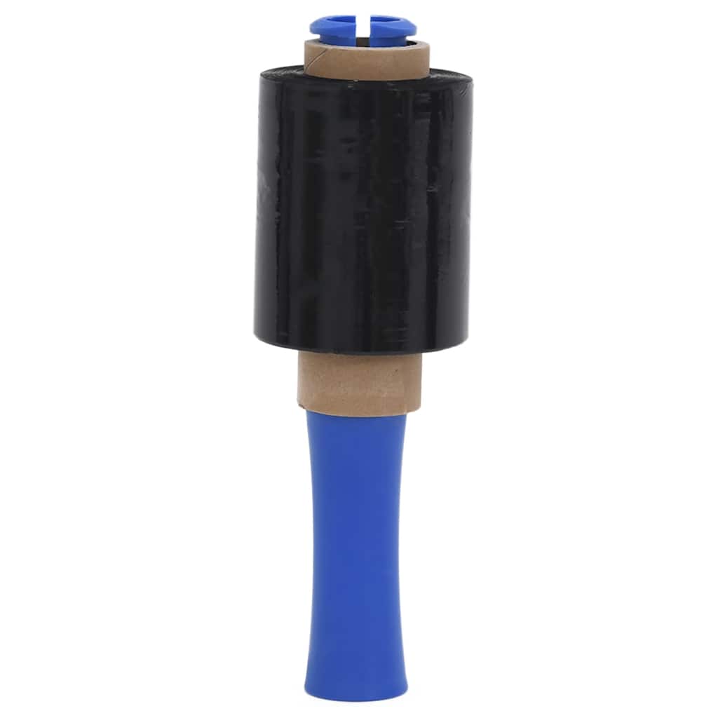 Stretchfolien 10 Stk. Schwarz 23 μm 10 cm x 150 m