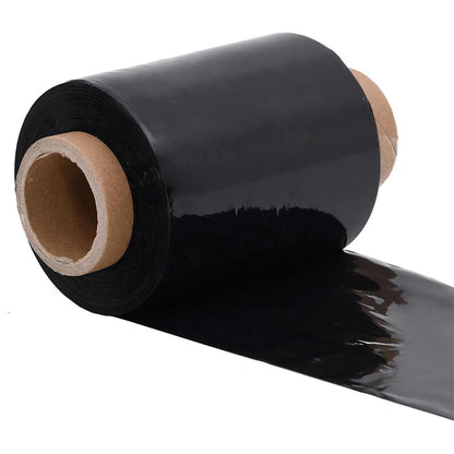 Stretchfolien 10 Stk. Schwarz 23 μm 10 cm x 150 m