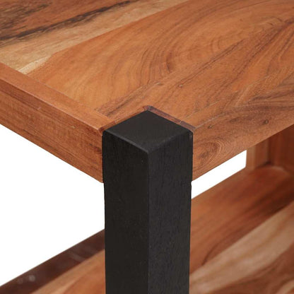 Bücherregal Braun, Schwarz 50 x 30 x 110 cm