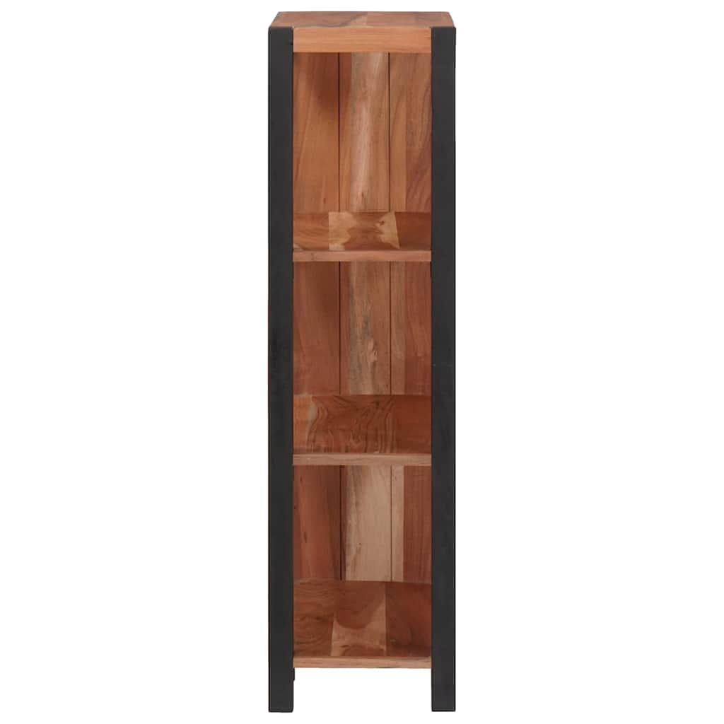 Bücherregal Braun, Schwarz 50 x 30 x 110 cm
