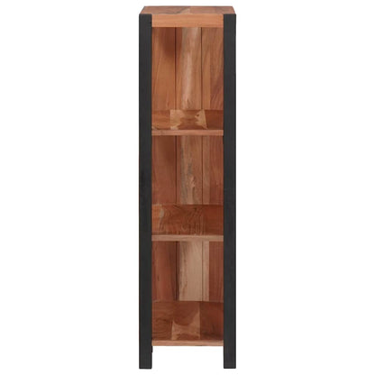 Bücherregal Braun, Schwarz 50 x 30 x 110 cm