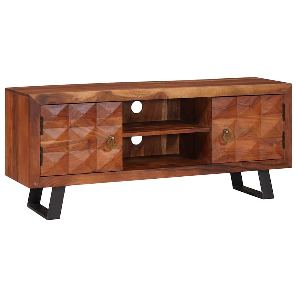 Medienlagerungsschränke & Regale mit Tür Braun 112 x 30 x 48 cm