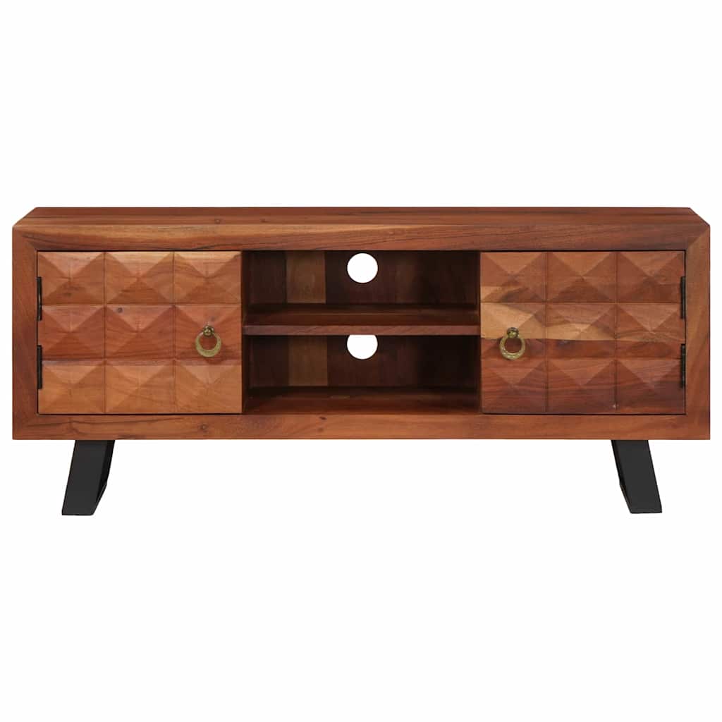 Medienlagerungsschränke & Regale mit Tür Braun 112 x 30 x 48 cm
