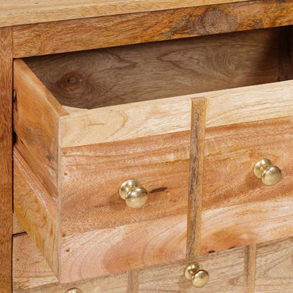 Sideboard Braun 55 x 35 x 75 cm massives Mangoholz