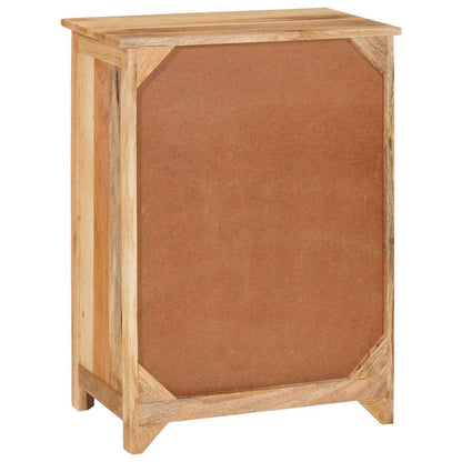 Sideboard Braun 55 x 35 x 75 cm massives Mangoholz